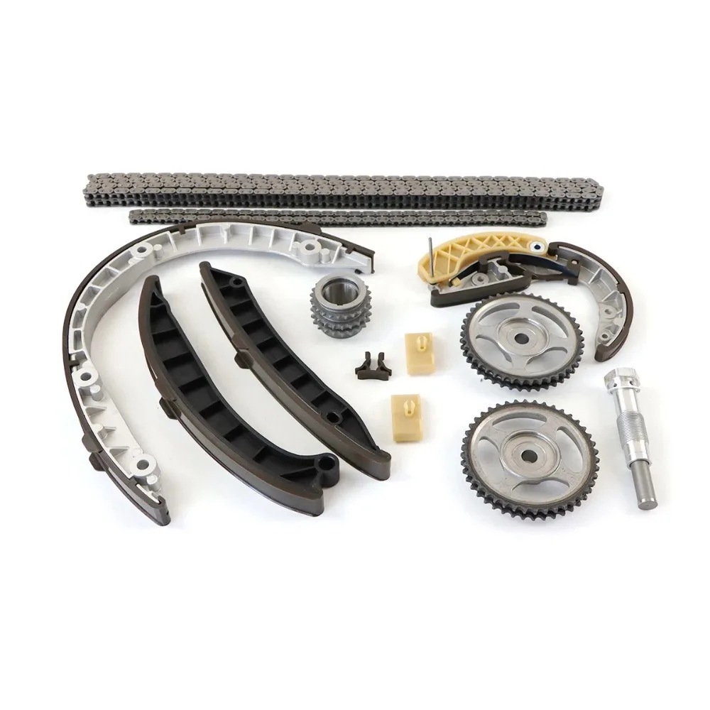 Engine Parts Timing Chain Tensioner Guide Kit Fit 3.6 L V6 GAS DOHC For Porsche Panamera 4 970 3.6L M46 MCW.AA 2010-2016