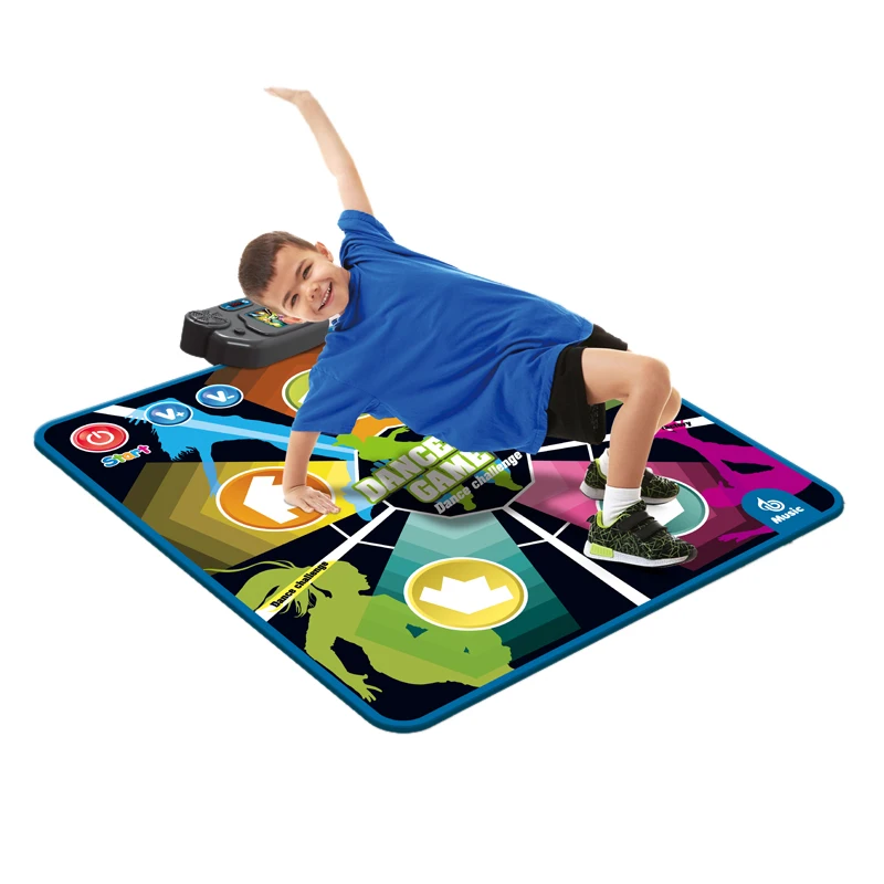 

Music dance mat toy birthday gift dance mat with led lights, suitable for boys and girls