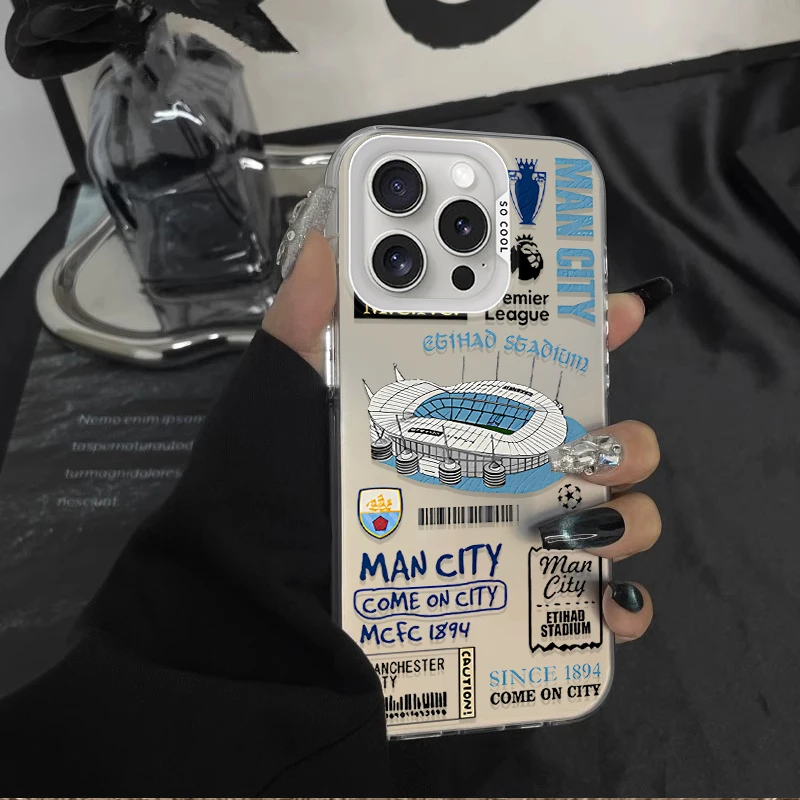 حافظة A-madrids-realss-P بلوري لهاتف آيفون 17 Air 16 E 15 14 Plus 13 12 Mini 11 Pro Max غطاء حافة صلبة من السيليكون #4