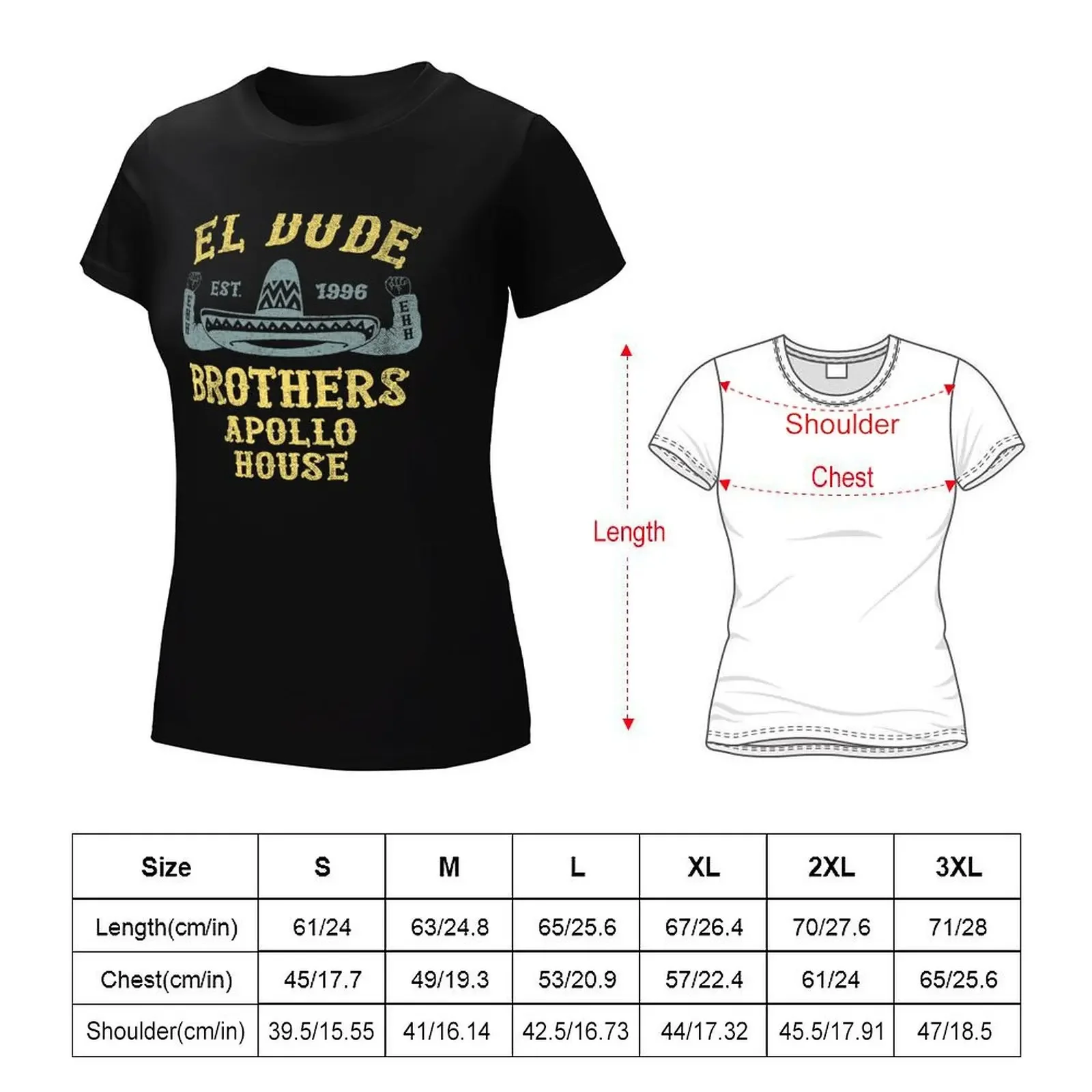 Peep Show - El Dude Brothers - Apollo House T-shirt aesthetic clothes cute tops clothes for Women