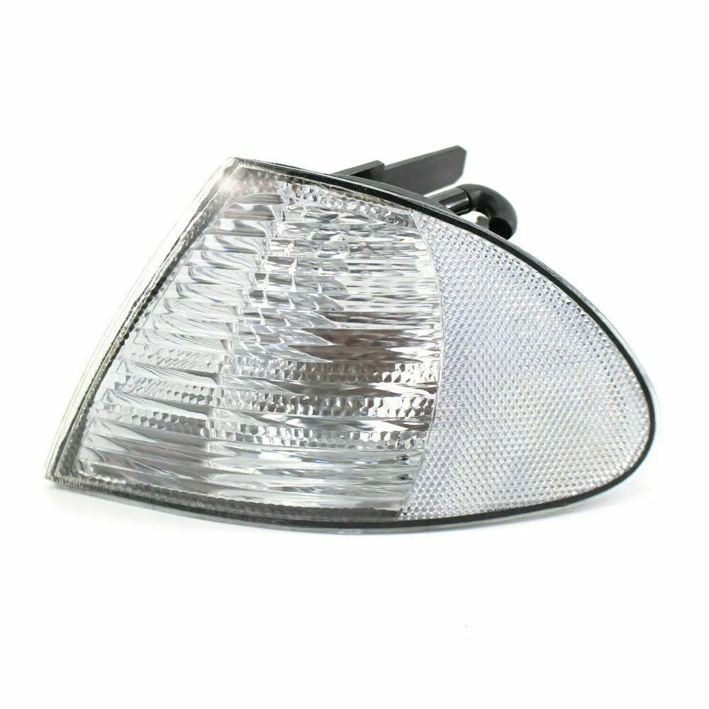 زوج بارك إشارة أضواء الزاوية ماركر مصابيح العدسات ل-BMW 3 Series E46 1999-2001 سيدان واجون 63136902765 63136902766