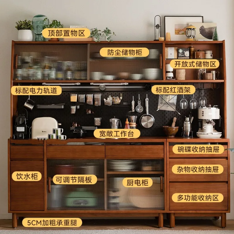 Useful Function Living Room Cabinet Nordic Modern Exquisite Living Room Cabinet Light Luxury Home Furniture Armoire XY40GZ