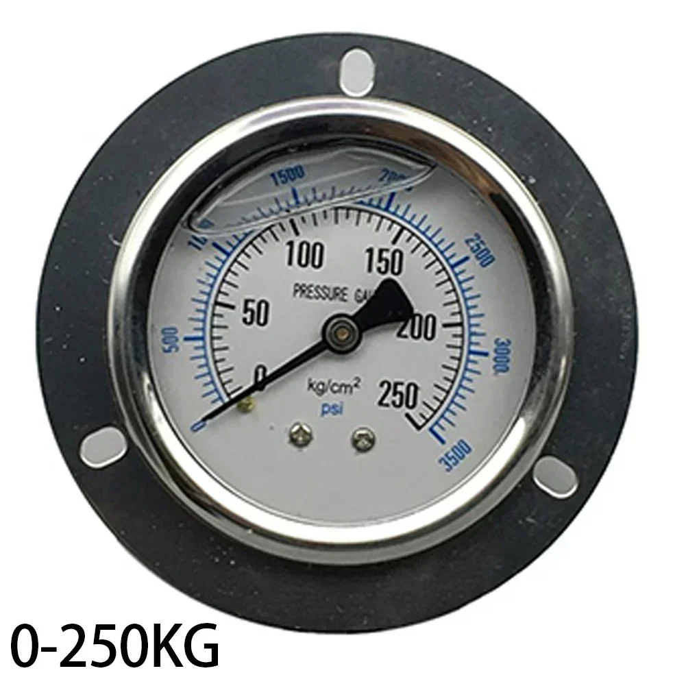 

Industrial Pressure Monitoring Axial Edge Gauge Easy Installation Pressure Meter Seismic Pressure Meter Intuitive Operation