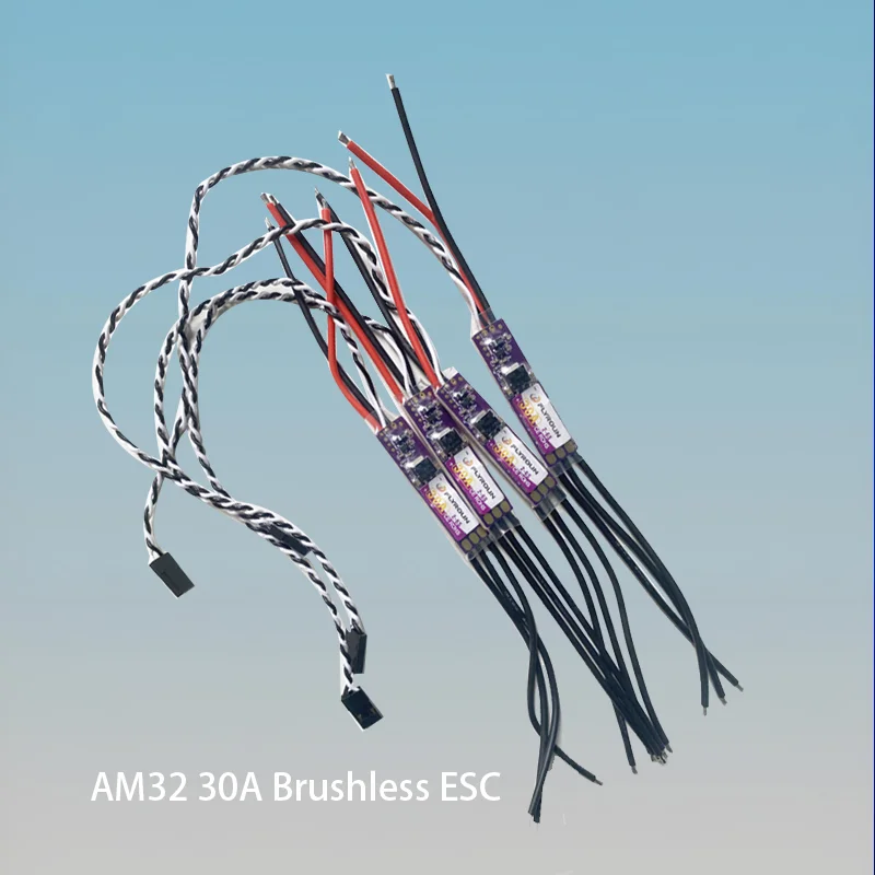1PCS 2-4S 30A/ 40A 32-bit Brushless ESC AM32 Electronic Speed Regulator for 1/18 1/24 SCX24 RC Crawler Car 1/16 Tank