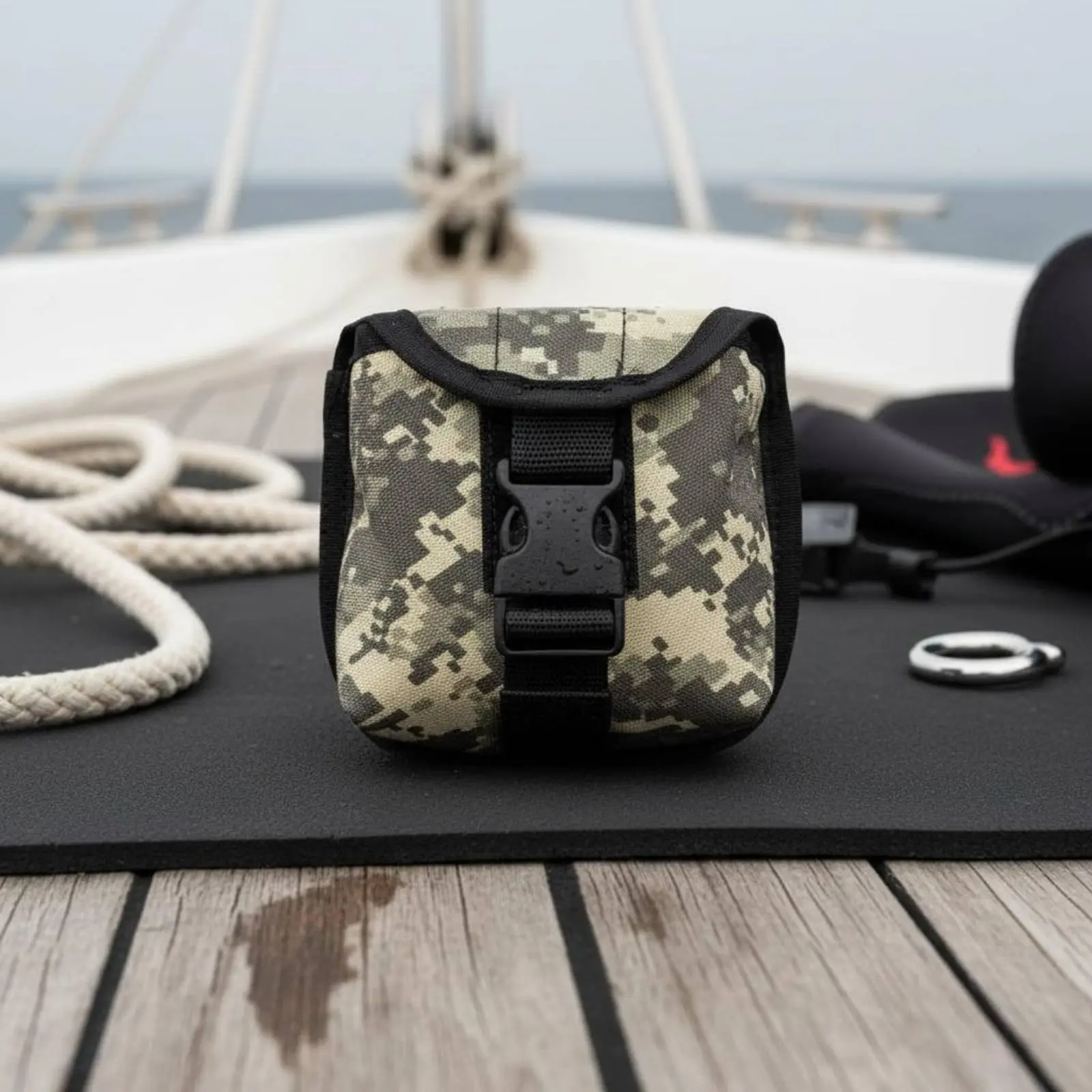 

Underwater Diving Weight Pouch Detachable Pockets Diving Weight Belt Pouch Sturdy-Duty Construction