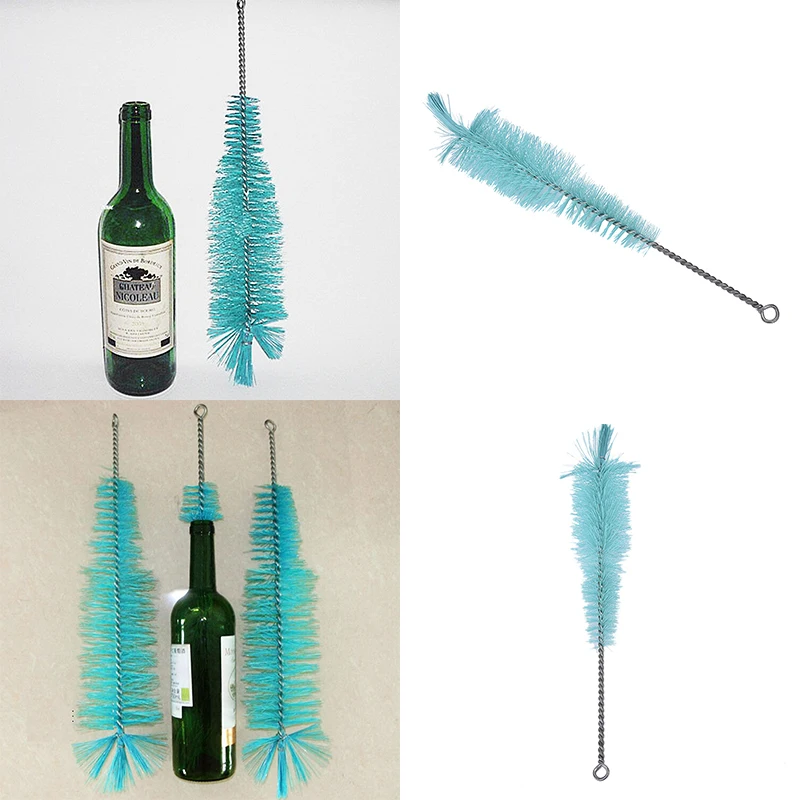 Nylon Bottle Cleaning Brush Beer Brew Tube Spout Cleaner Kitchen Cleaning Tools Test Tube Brush Wine Bottle Brush Чистящая Щетка