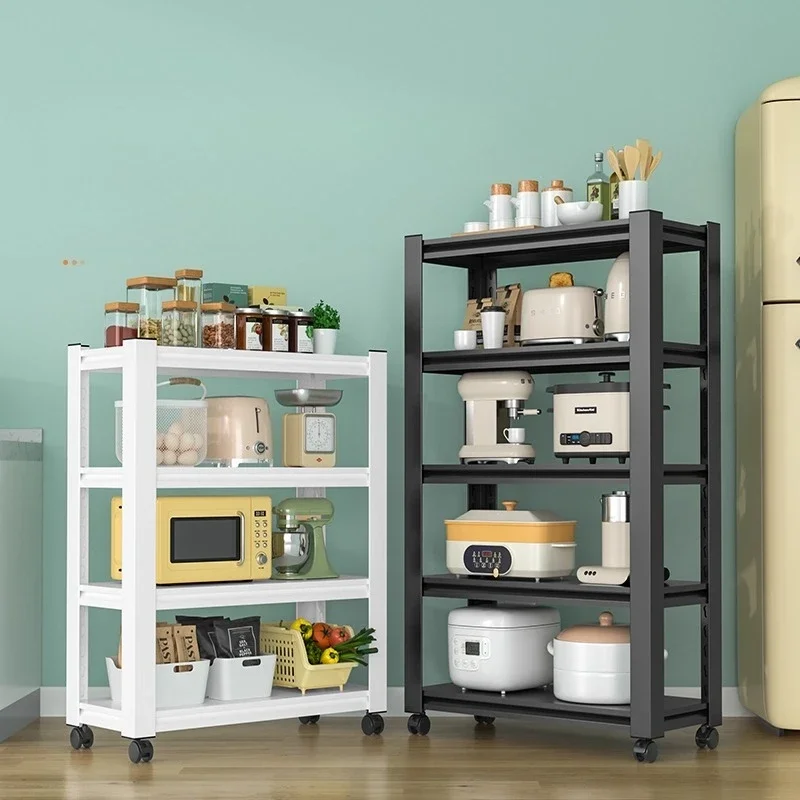 Removable kitchen shelves, multi-functional shelves, microwave ovens, oven storage shelves