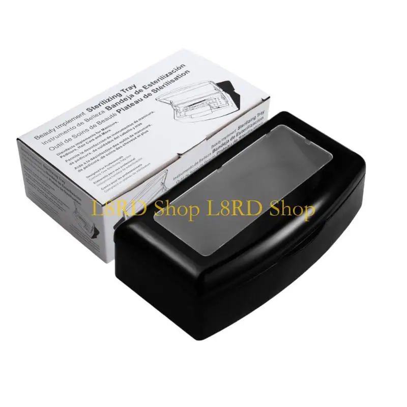 

L8RD Стерилизатор для инструментов для ногтей Коробка для стерилизации Лоток для инструментов для ногтей Дезинфицирующая коробка