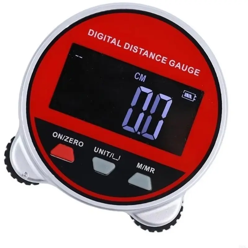 ABMH-High Accuracy Electronic Tape Measure Portable LCD Display Digital Rangefinder Rechargeable Distance Meter Woodwork