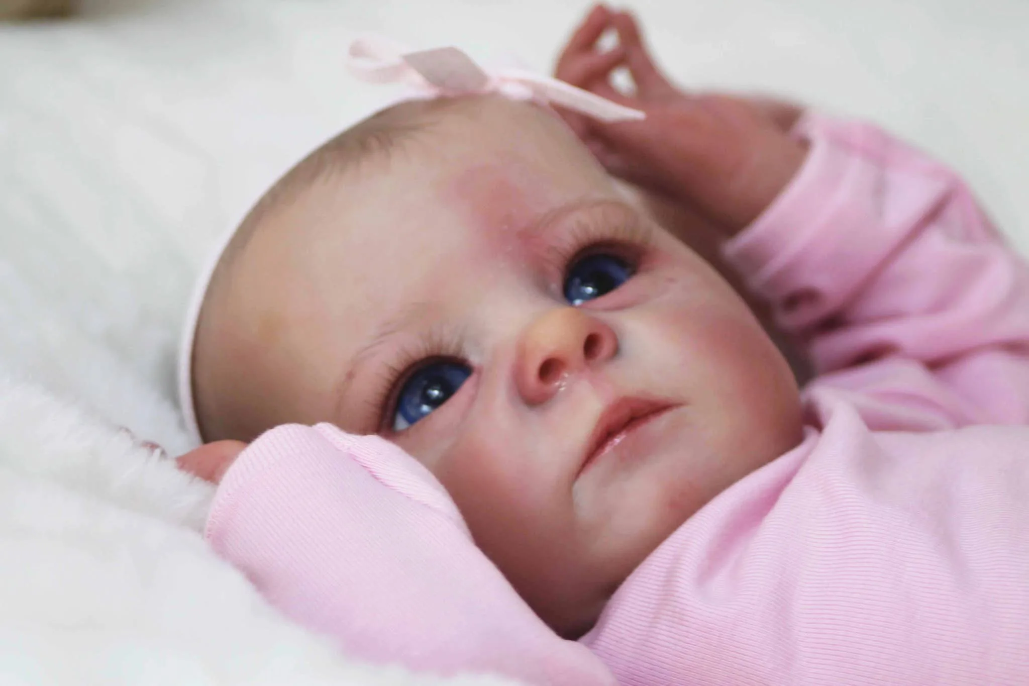 NPK 40CM Tink Premie pasgeboren babypop - herboren levensechte 3D geschilderde verzamelbare kunstpop met aderen meerdere lagen