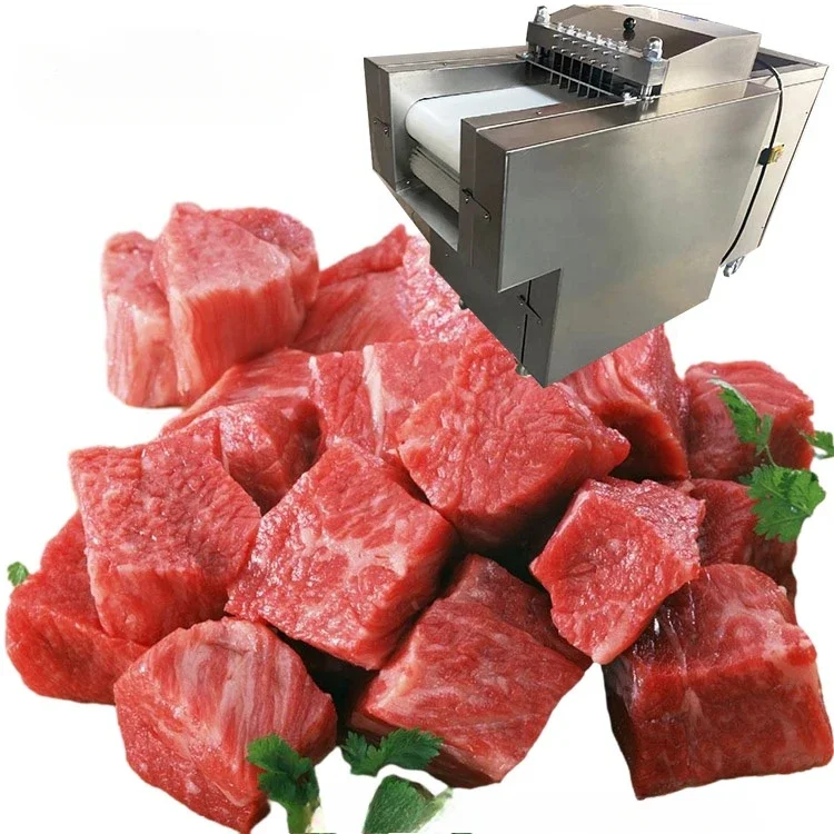 Commercial meat dicer meat poultry cutting machine chicken cutting machine for sale