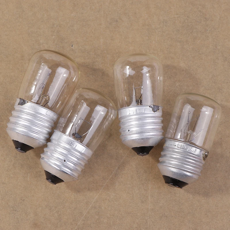B22 baïonnette E27 vis 12 V/220 V 15 W 25 W LED Filament lumière réfrigérateur ampoule Mini lampe COB pour Machine à coudre hotte de cuisine