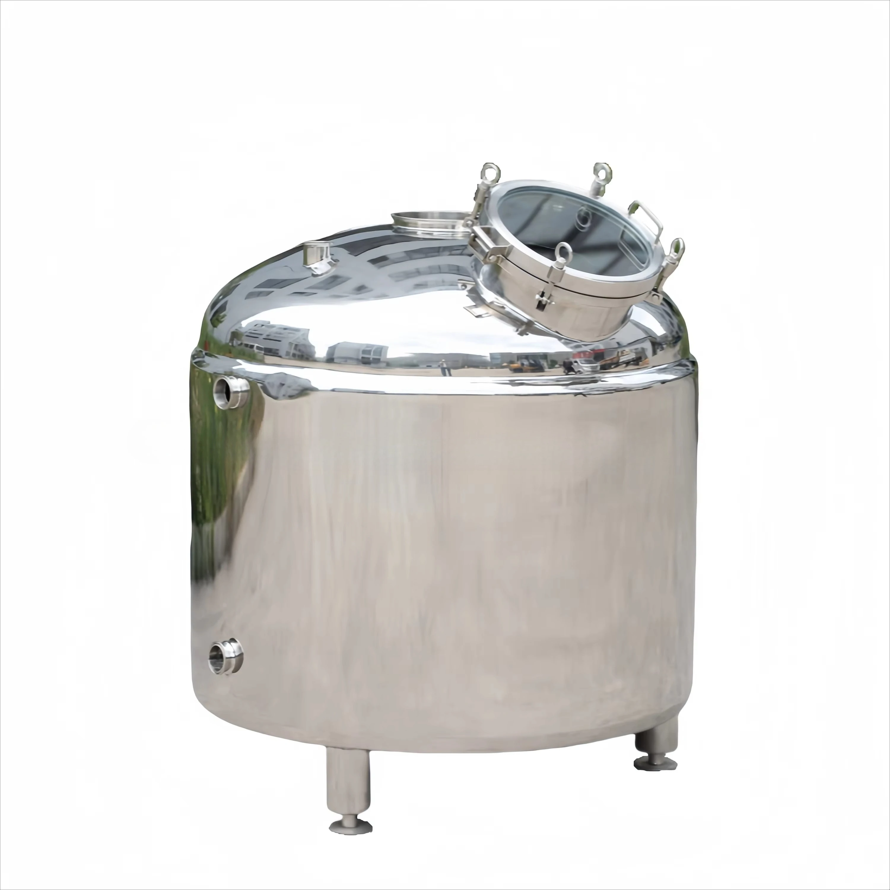 500L with agitator steel industrial storage mixing equipment alcohol tank production alcohol still