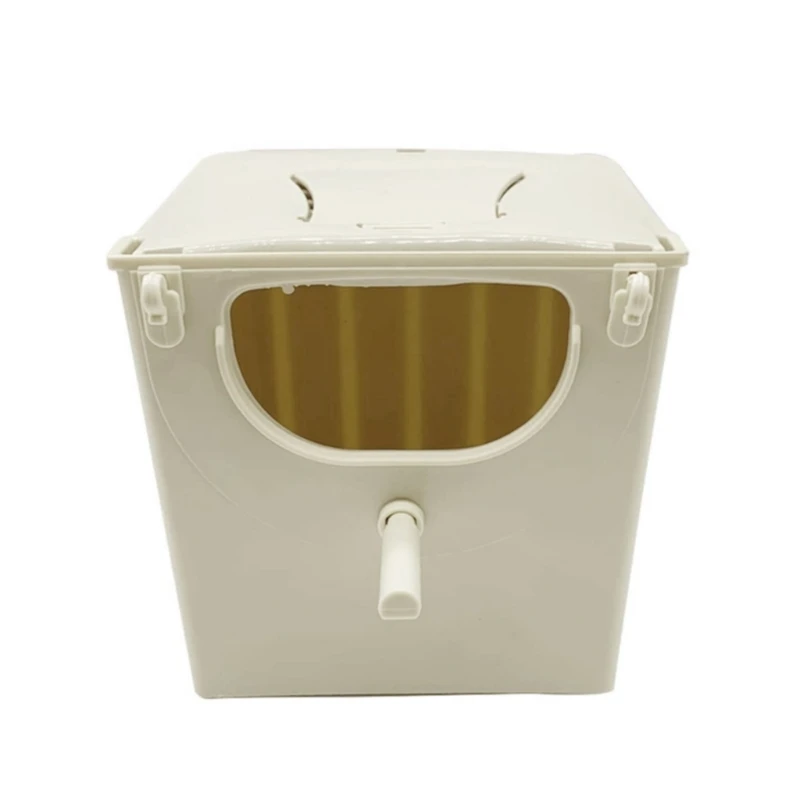 Caja plástico para cría loros, Nido Pájaro colgante, jaula para pájaros, caja apareamiento para Lovebird