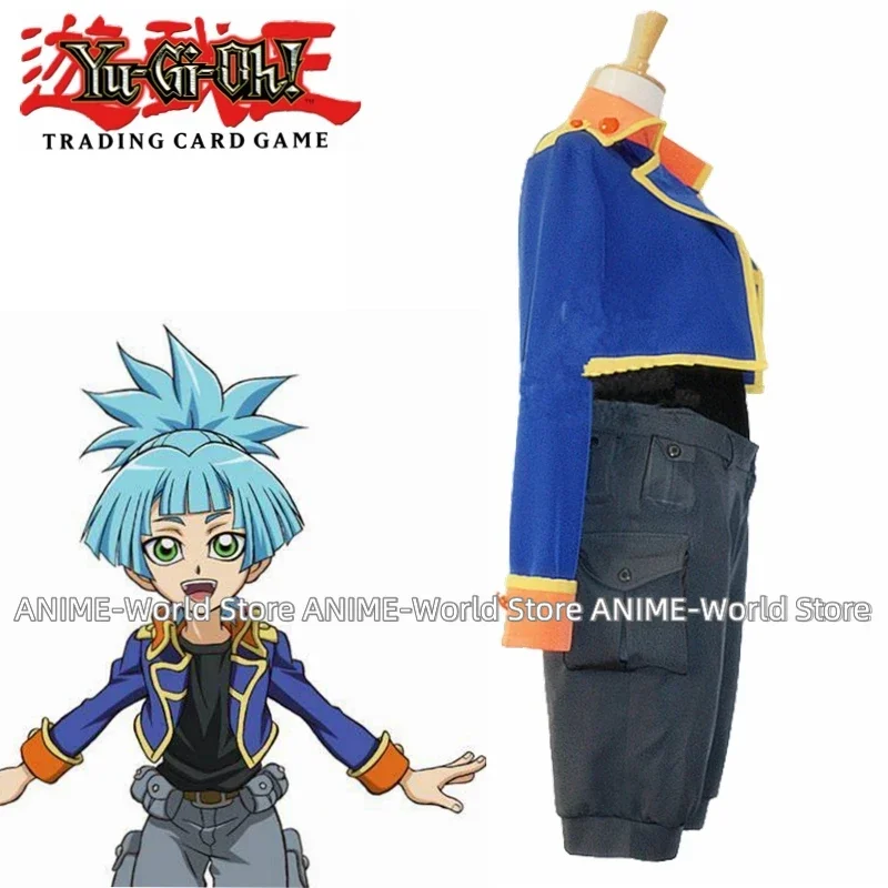 Yu-Gi-Oh Arc-V Sora Shiunin Cosplay Costume Uniform Halloween Uniform Any Size