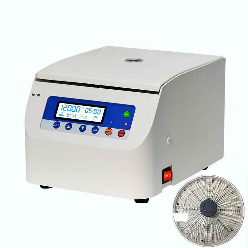 

Laboratory Table Top Blood Hematocrit Capillary Centrifuge 75mm 24 Tubes Microhematocrit Blood Hematocrit Centrifuge Machine