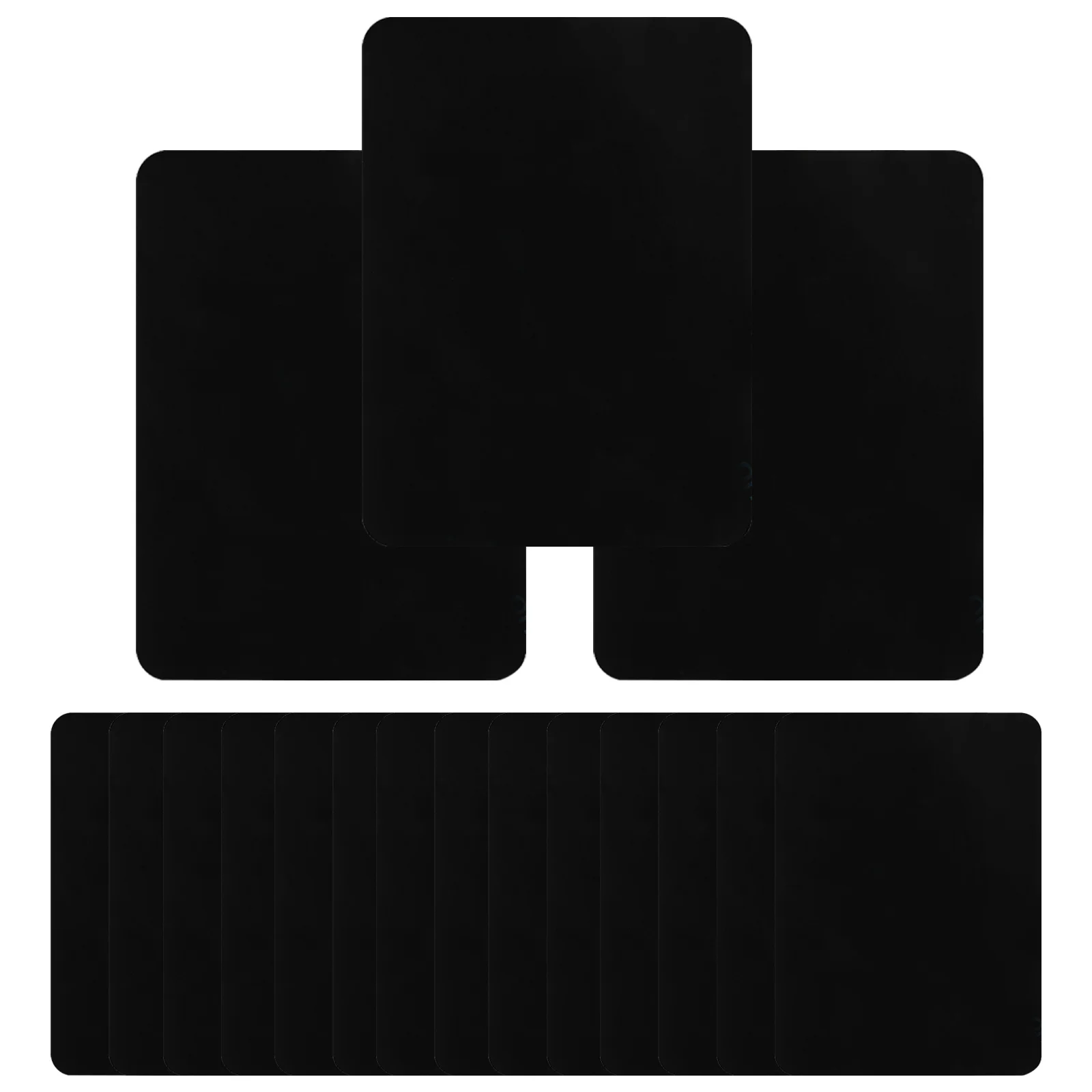 12 قطعة منصات البساط المضادة للتجعيد عدم الانزلاق السجاد ملصقات قابل للغسل البساط الشريط لمنطقة السجاد بلاط الخشب الصلب أرضيات صفح