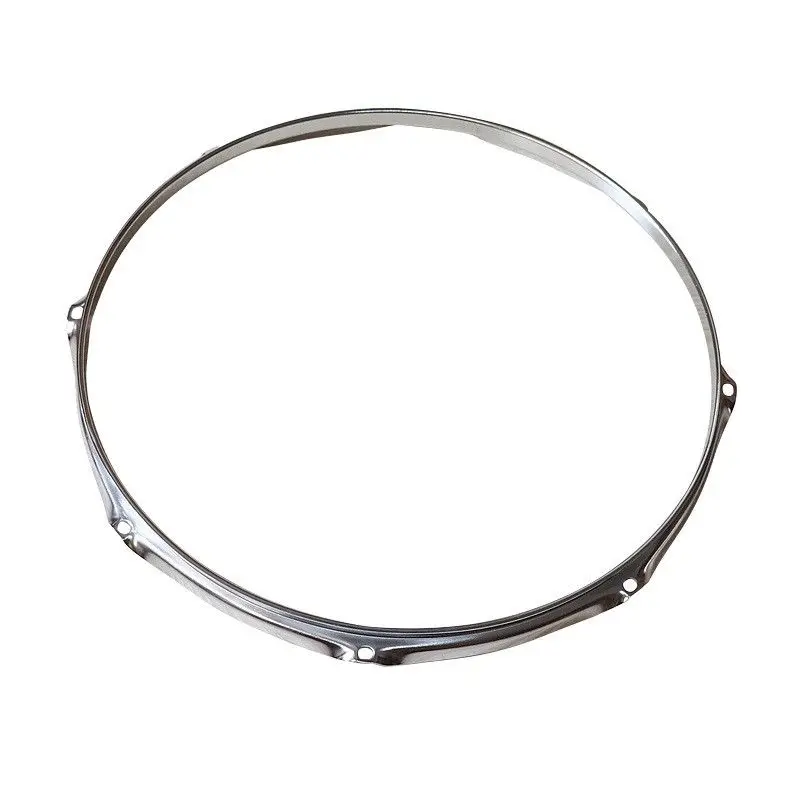 

12 inch 8-hole silver drum ring, instrument drum accessories, floor drum, jazz drum ring, hot selling