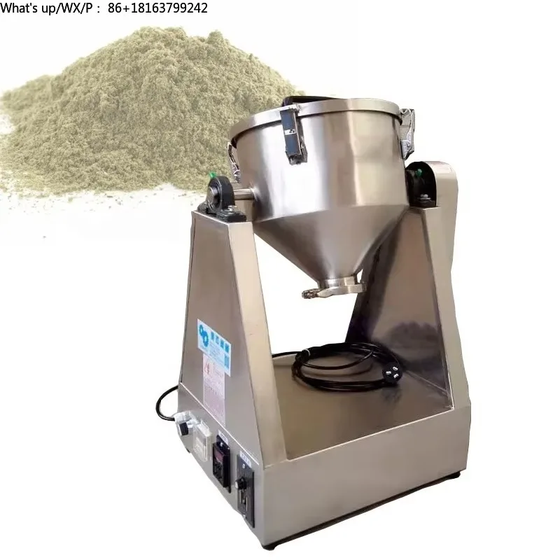 

Large Capacity Food Powder Mixing Machine Coffee Cocoa Powder Curry Baking Powder Drum Mixer