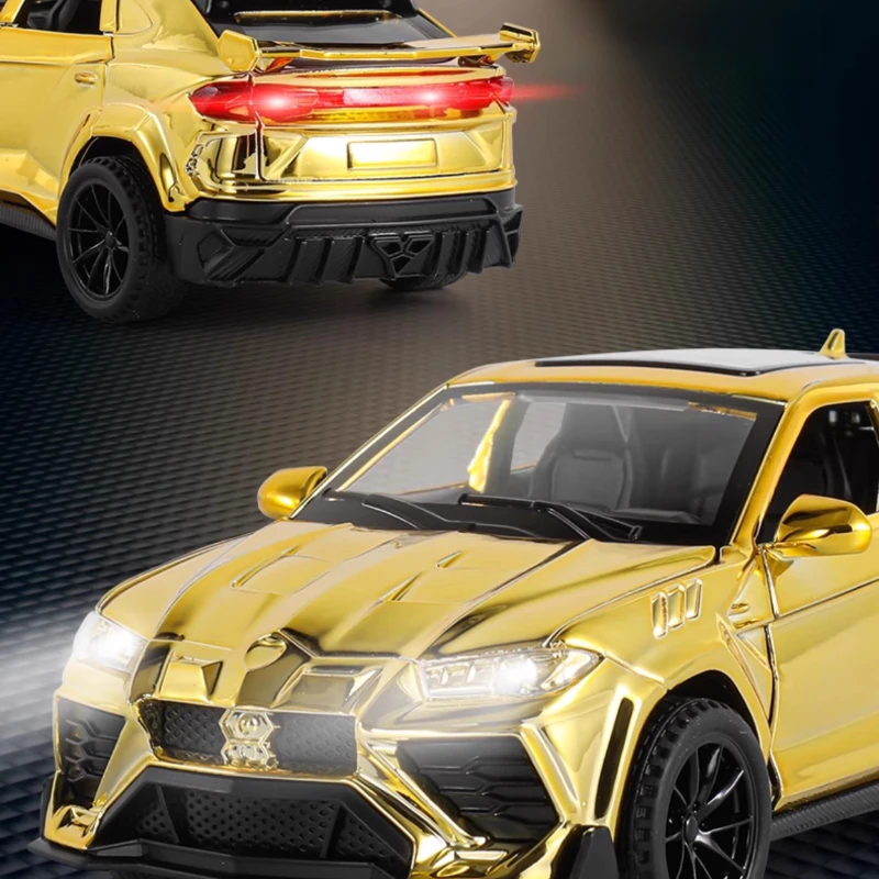 1:32 URUS Bison Mansory SUV Alloy Model Car Toy Diecasts Metal Casting Sound and Light Car Toys For Children Vehicle