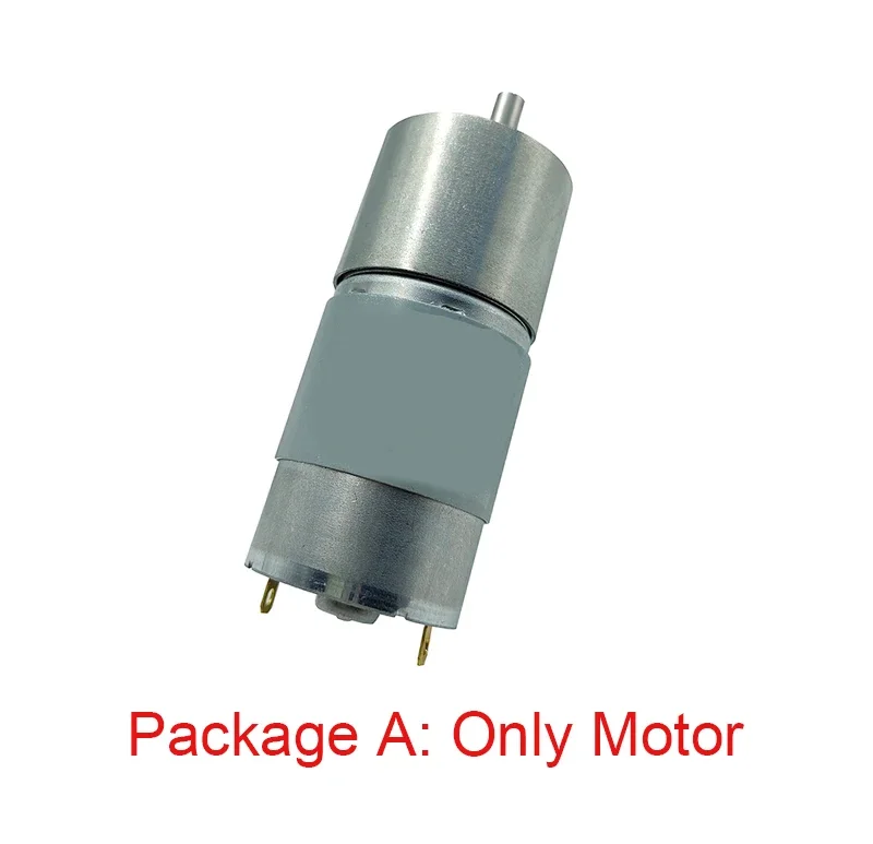 JGB37-545 DC 12V /24V All Metal Reduction Gearbox Motor 7-960RPM High Torque 3-35kg.cm Low Speed Forward And Reverse Adjustable