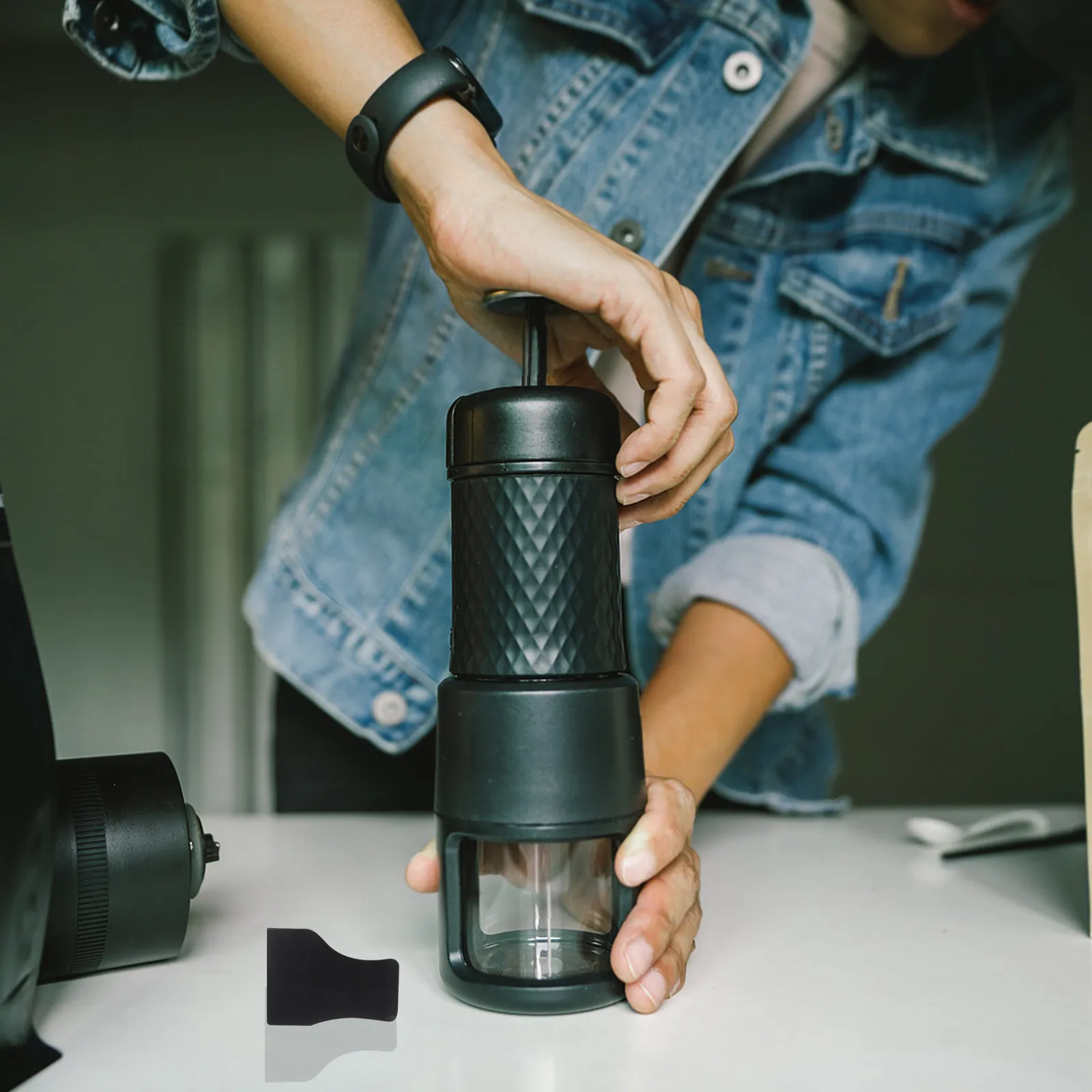 20Pcs Silicone Coffee Syrup Pump Seal Caps Black Secure Fit Leak Proof Dispenser Stopper Dust Protector for Coffee Bars Cafes