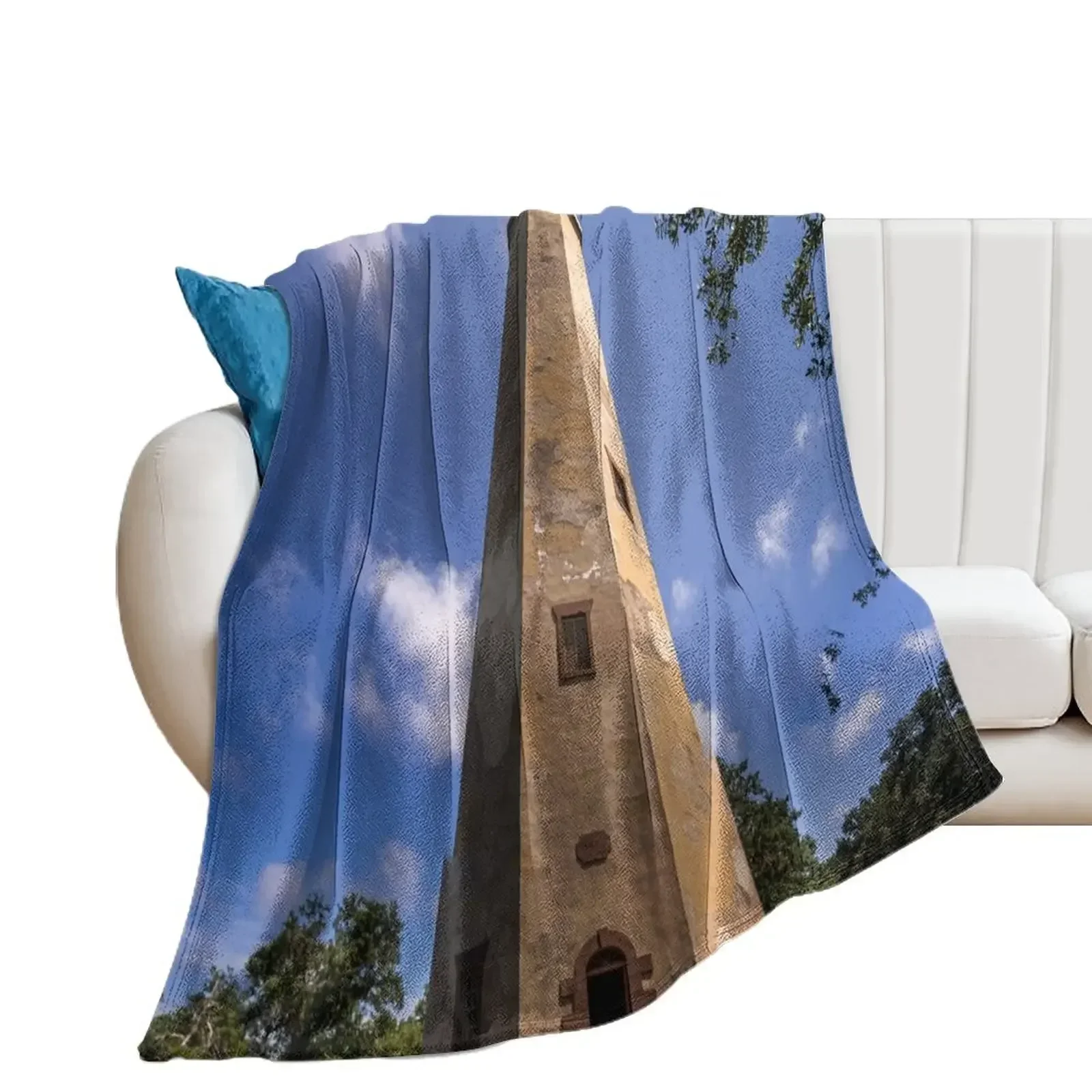 Old Baldy Lighthouse 2 Throw Blanket Decoratives Furrys Blankets Sofas Of Decoration Blankets