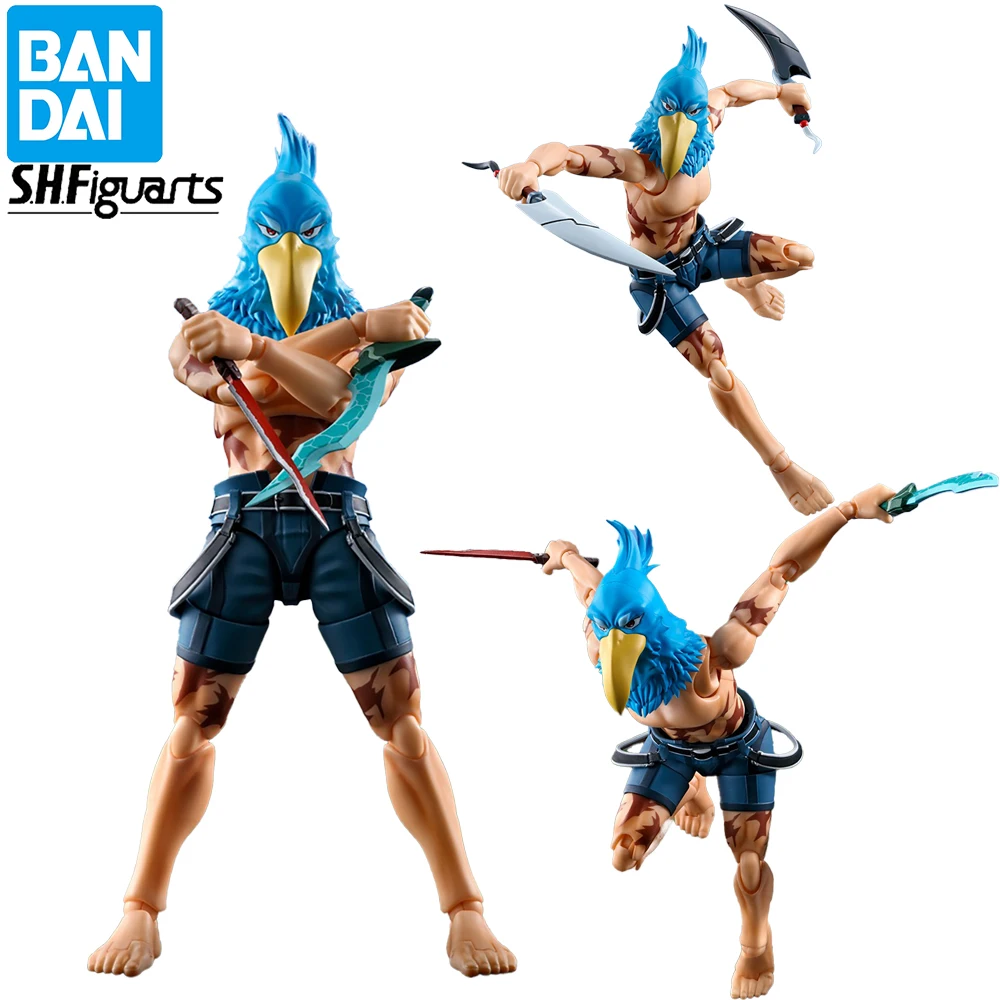 In Stock Original Bandai S.h.figuarts Shangri-La Frontier Sunraku Collectible Anime Model Toys Action Figures Birthday Gifts