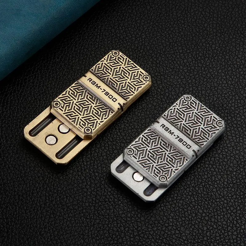 

Metal Magnetic EDC Push Slider Card Sound Wave Mini Sensory Gadget Portable Desk Toy for Adult Stress Relief Daily Relaxation