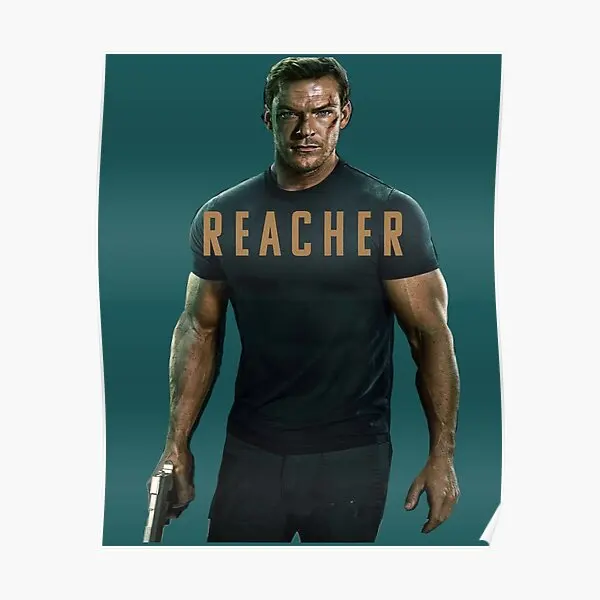 Reacher The Series  Poster Art Picture Decor Home Decoration Print Vintage Modern Painting Mural Room Funny Wall No Frame