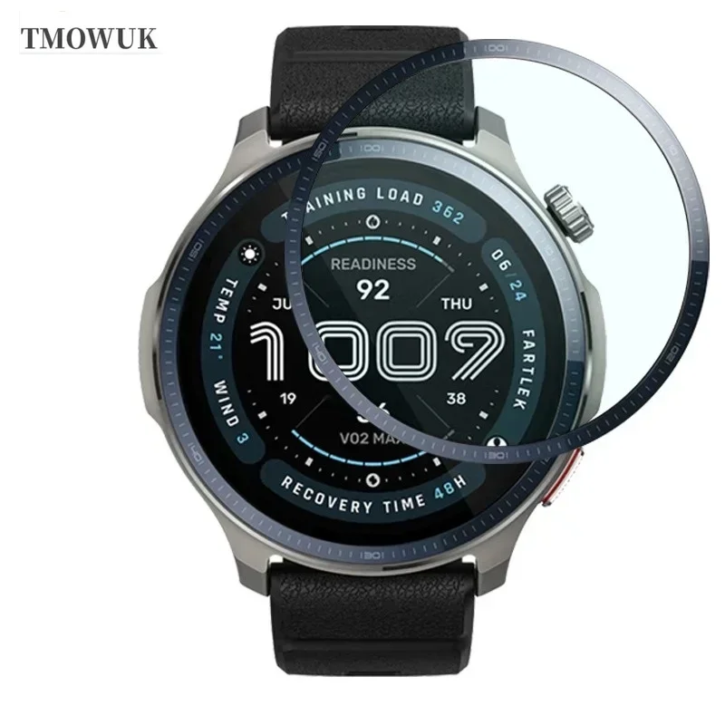 

For Amazfit Balance 2 Balance2 Screen Protector Protective Film Anti-scratch HD Soft Not Glass Film Accessories Curved Screen T