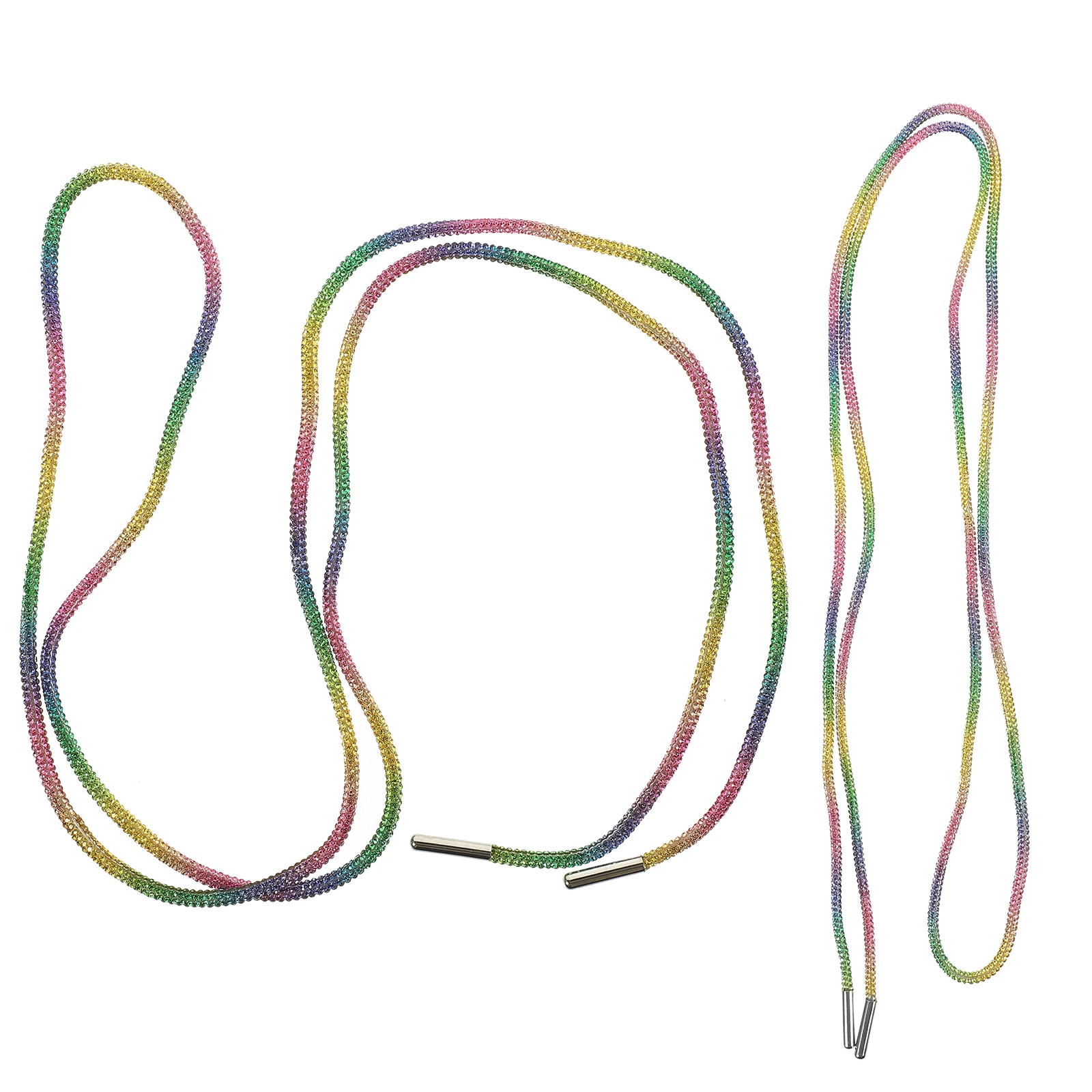 

120cm Crystal 1 Pair Bling Glitter for Crystal Shoe Laces Rhinestone Shoe Laces Sneakers Casual Shoes Accessories
