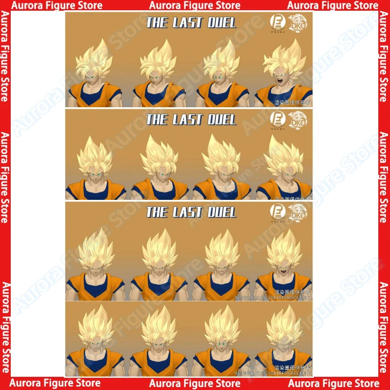 ของเล่น Recustom & DKO ดราก้อนบอล Z SHF ศึกสุดท้าย ซุนโกคู กำลังเต็ม หัวเสริม อุปกรณ์ตกแต่งหัว ฟิกเกอร์อนิเมะ แอคชั่นฟิกเกอร์ พีวีซี