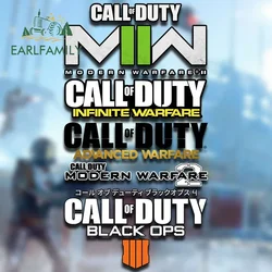 EARLFAMILY 13cm for Call of Duty Different Series FPS Game Logo Car Stickers Waterproof Cartoon Decals Vinyl Car Wrap Creative