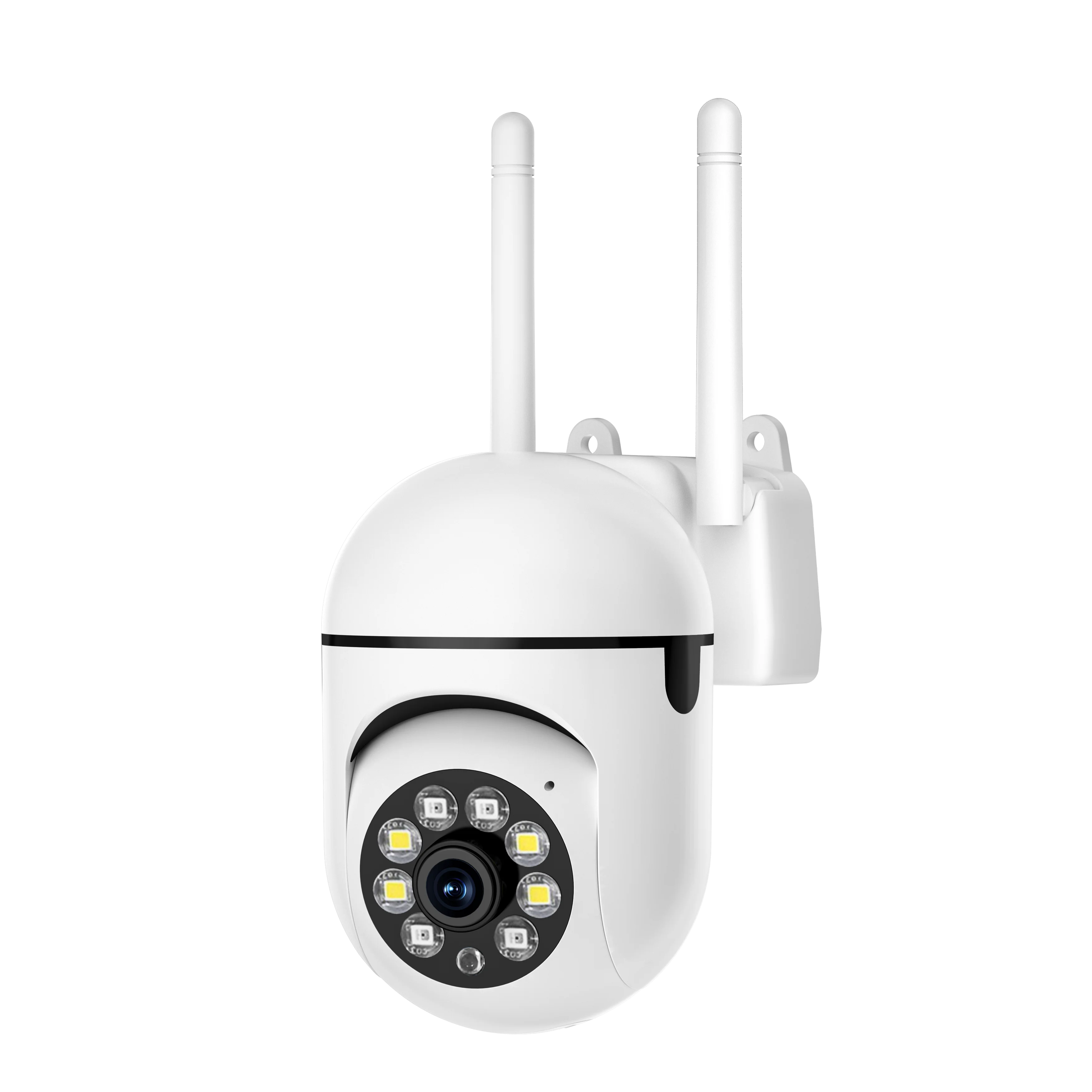 SQCOM /V380Pro/Eseecloud APP 2MP 1080P Wireless PTZ IP Dome Camera Full Color AI Humanoid Detection Home Security Baby Monitor