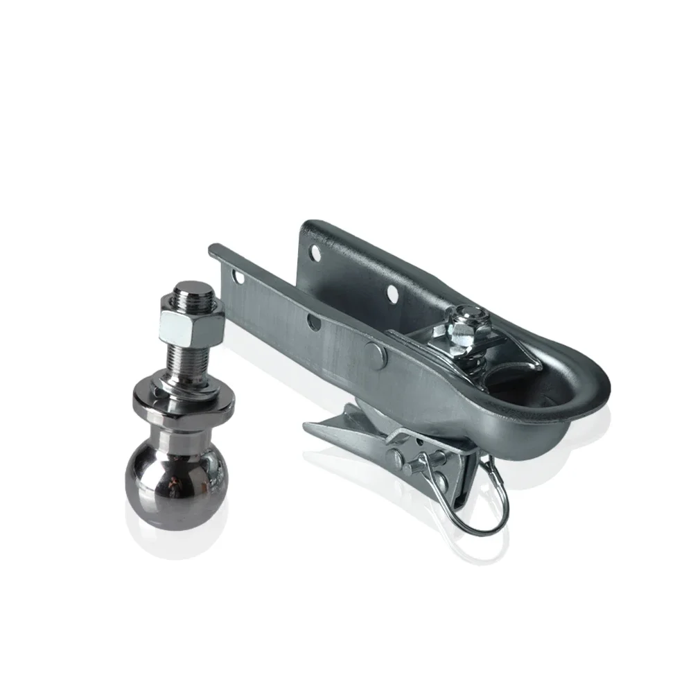 

Full Set Tongue Trailer Coupler 2'' Channel WIth 1-7/8 Inch 2000LB 2 X 2-1/2 Hitch Ball Fit For ATV UTV Cargo ATV Buggy Parts