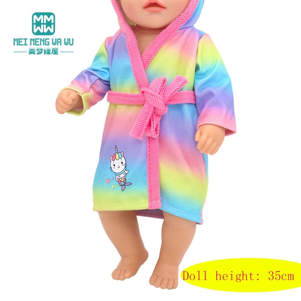 Doll Clothes Fashion Tulle skirts, bib suits, onesie suits for 35cm New Born Dolls and American Doll Toys Gifts