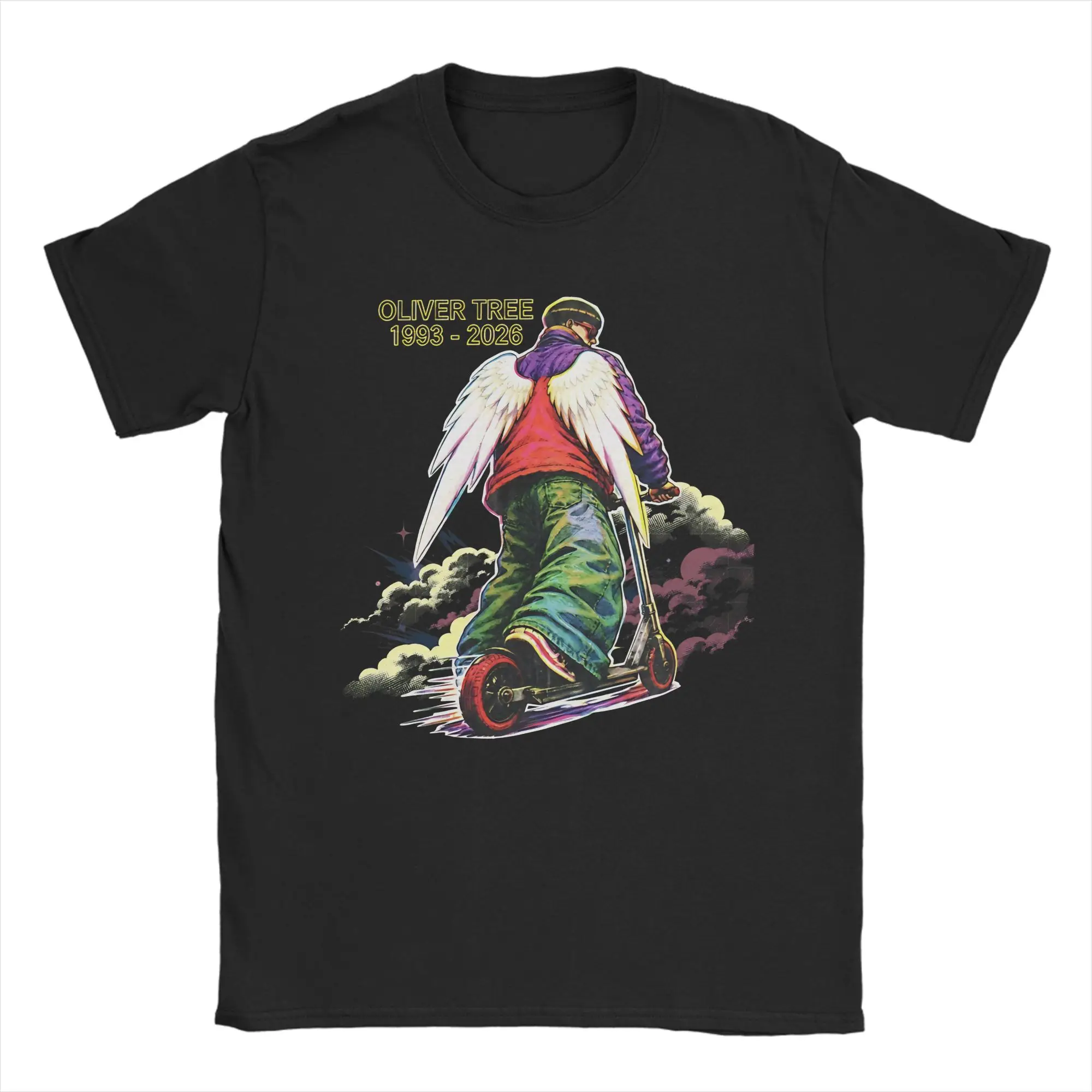 Oliver Tree Rest In Peace 1993 to 2026 Memorial T-Shirts for Men Women   Pure Cotton Tee Shirt Round Collar T Shirts Clothing