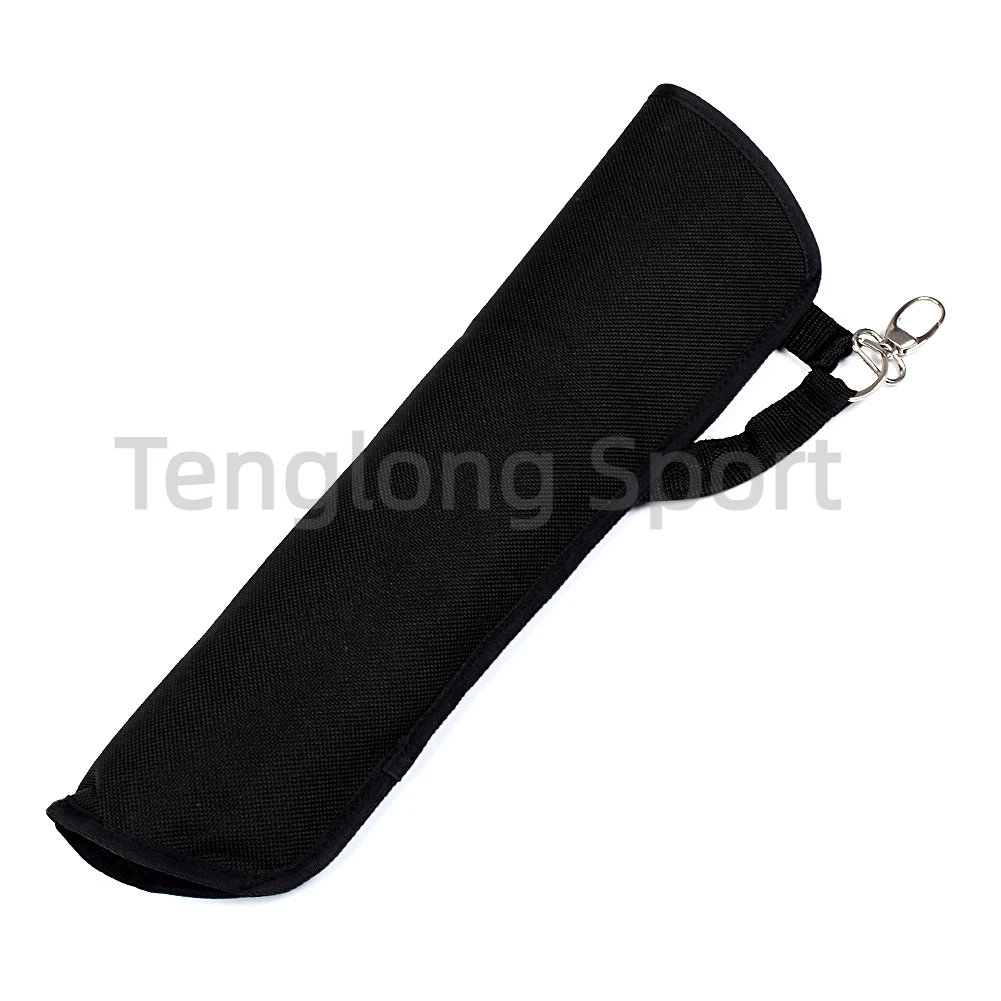 1pcs Archery Arrow Quiver Black Nylon Waist Hanging Bag For Hunting Shooting Archery Outdoor Sports Right Hand