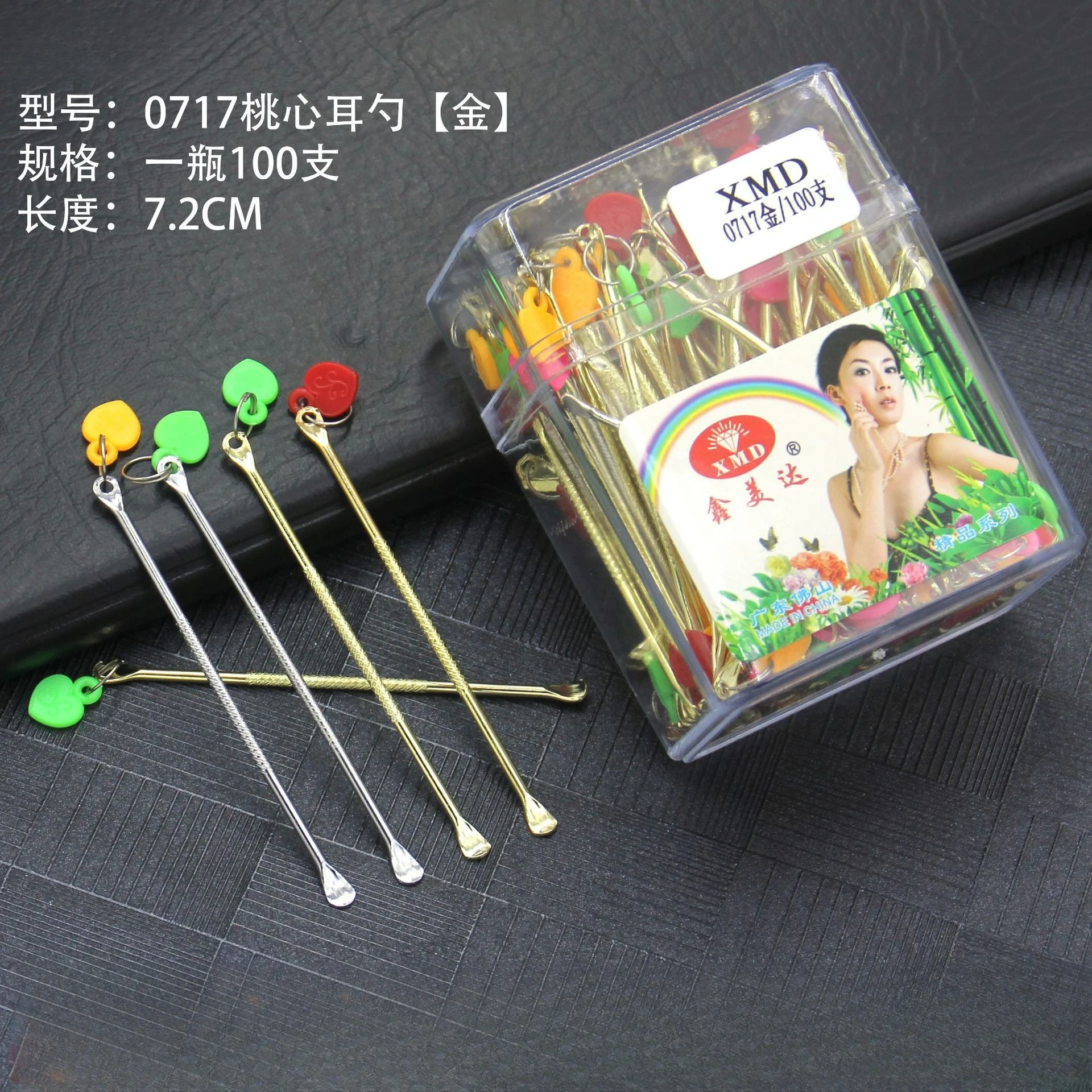 

100PCS Stainless Steel Ear Wax Removal Tool Ears Picking Spoon Ears Picker Spoon Cleaning Collecting Ear Wax Limpiador De Oídos