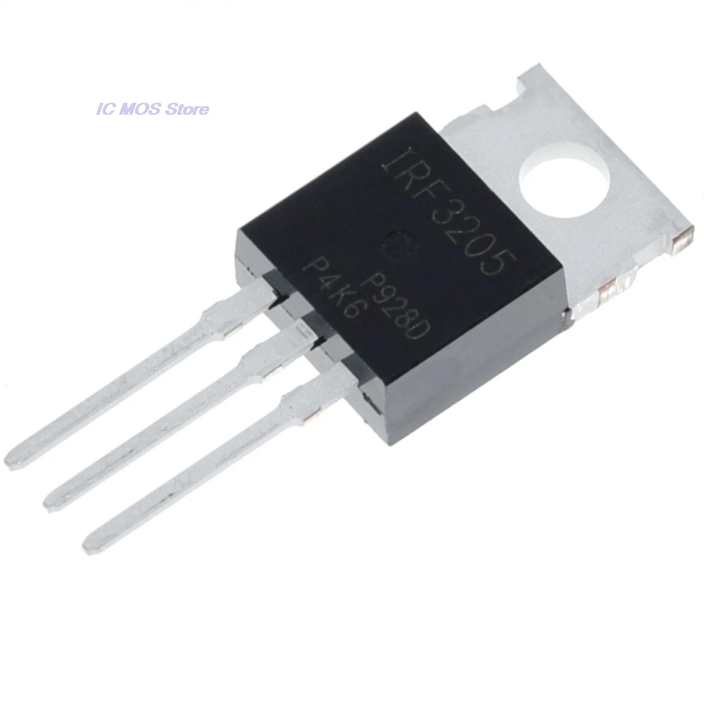 

10pcs IRF3205 IRF3205PBF 55V 98A 8mOhm 97.3nC
