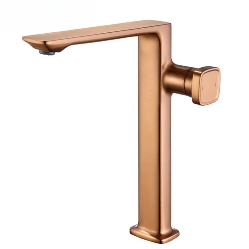 

Raise the upper stage basin faucet, rose gold all-copper wash basin faucet, practical goods
