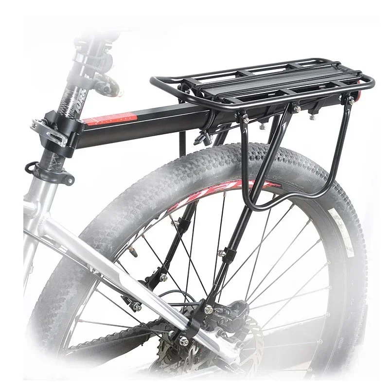 Bike Shelf Aluminum Alloy Quick Release Clip Shelf with Mud Board Luggage Carrier Mountain Bike Rear Seat