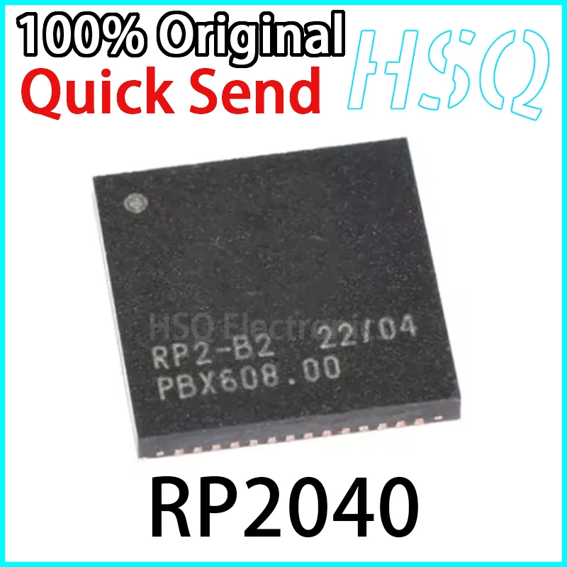 

1PCS New RP2040 LQFN-56 ARM Cortex-M0 133MHz Microcontroller Chip