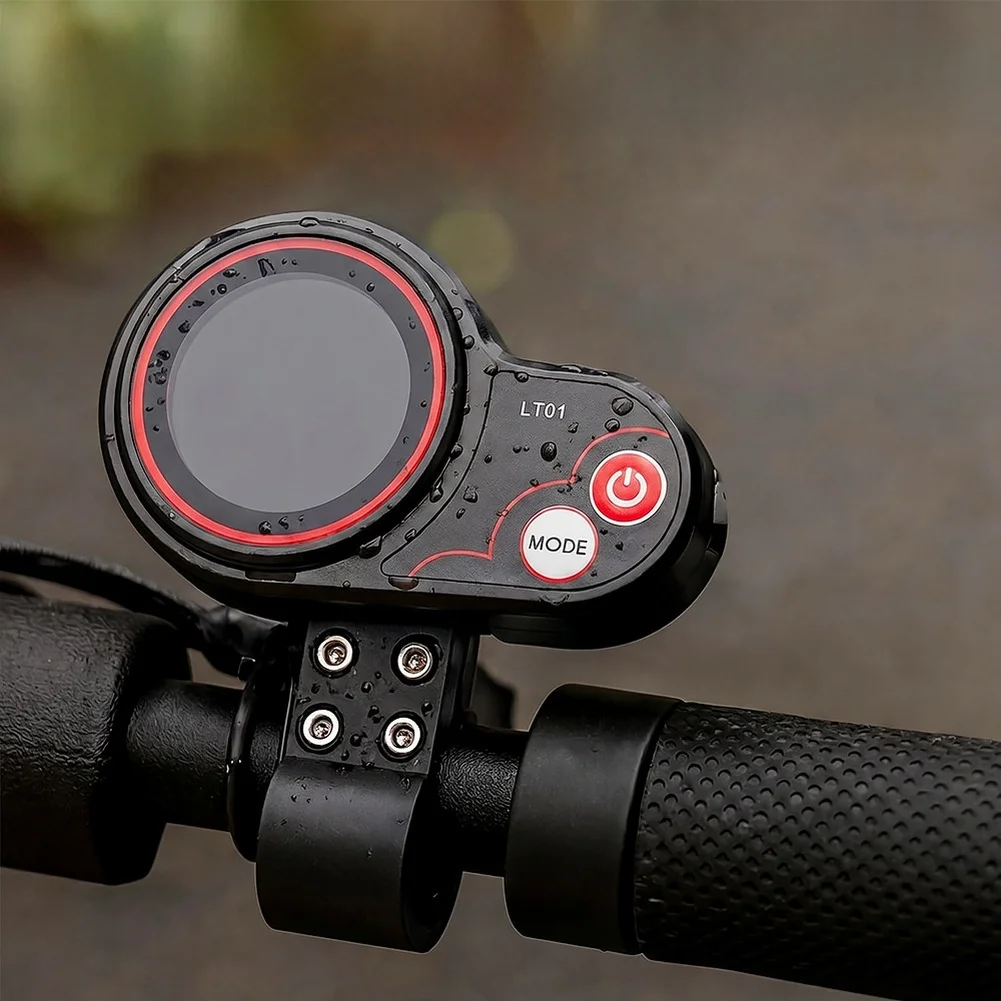 6 Pin Electric Scooter Throttle LCD Display Assembly Waterproof Dashboard Display Electric Scooter Communication Accessories