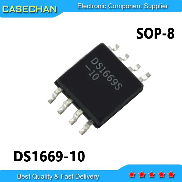 10PCS New and Original DS1669 DS1669S-10 DS1669-10 SOP-8