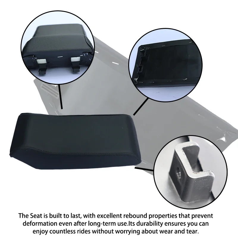 LINGQI RACING motocykl czarna poduszka do siedzenia siodło pokrycie siedzeń na rower elektryczny Pit motor terenowy Harley 250-1 akcesoria