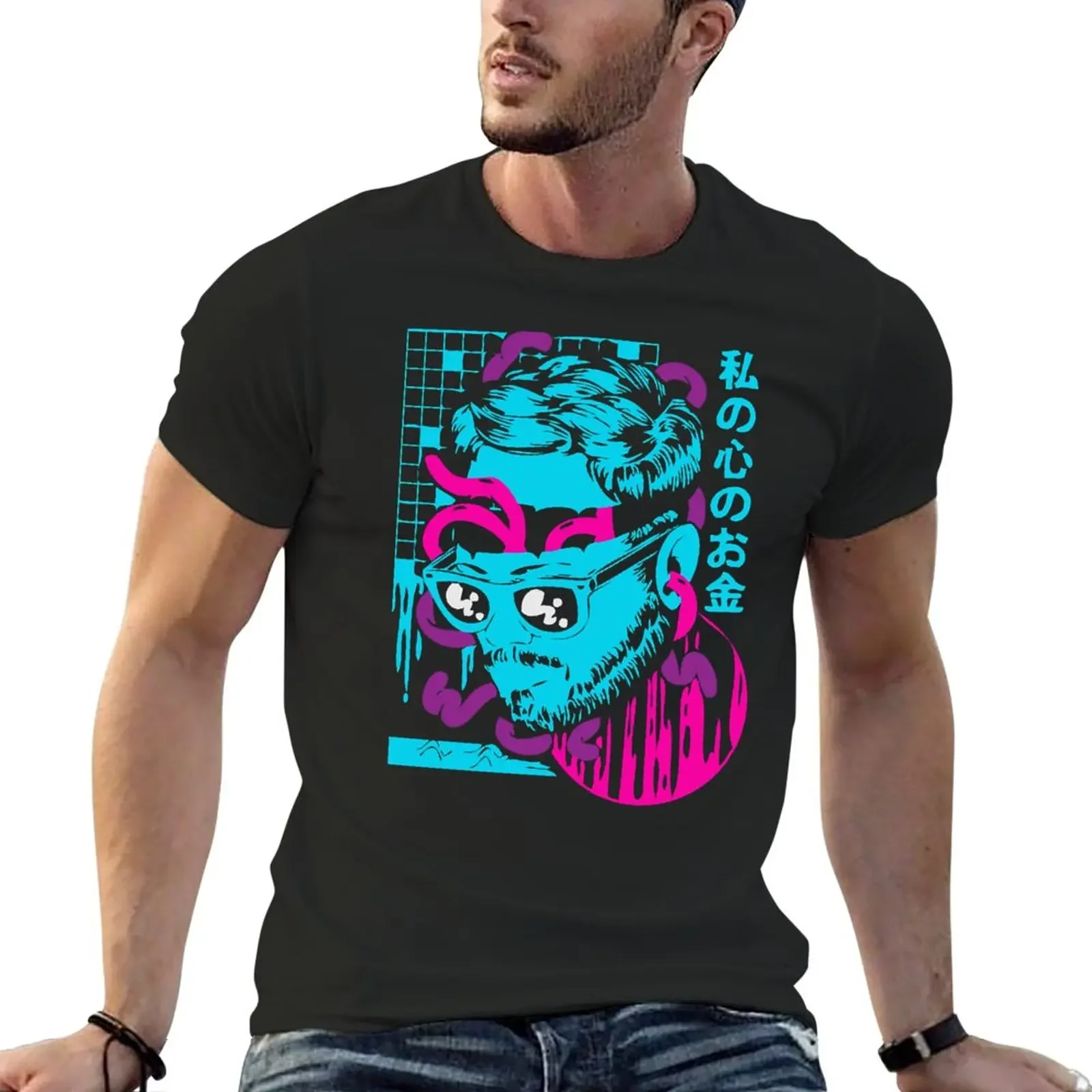 

New paymoneywubby T-Shirt anime tshirt plain heavy weight t shirts for men