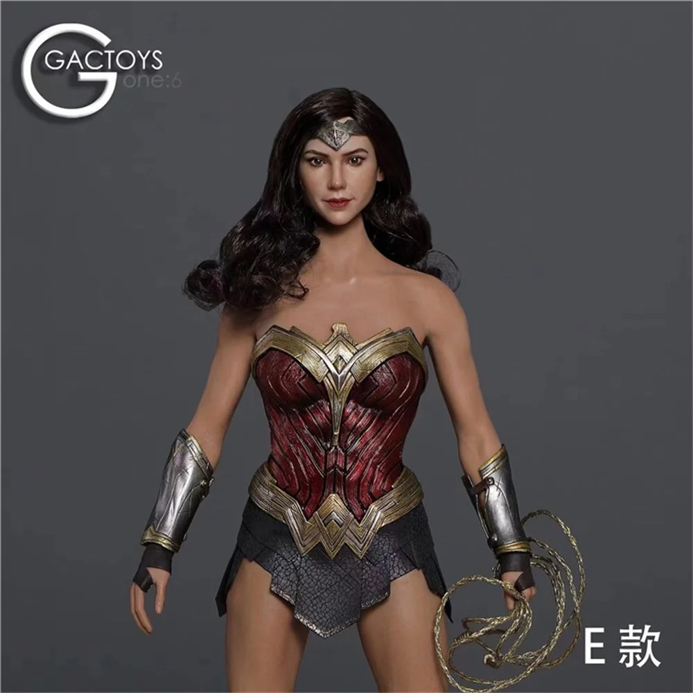 1/6 Gal Gadot Head Sculpt 1/6 Scale Female Dolls Star Planted Hair Soldier   Fit 12'' PHicen TBleague Action Figure Body Model