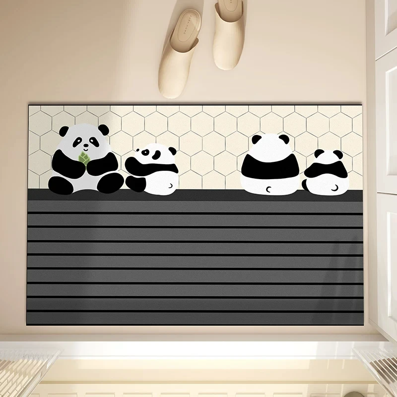 Bathroom absorbent diatom mud toilet  doormat toilet toilet floor mat toilet carpet
